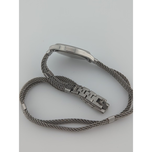 Bulova Womens Harley Davidson Logo Dial Watch Double Wrap Stainless Steel Band - Picture 5 of 5